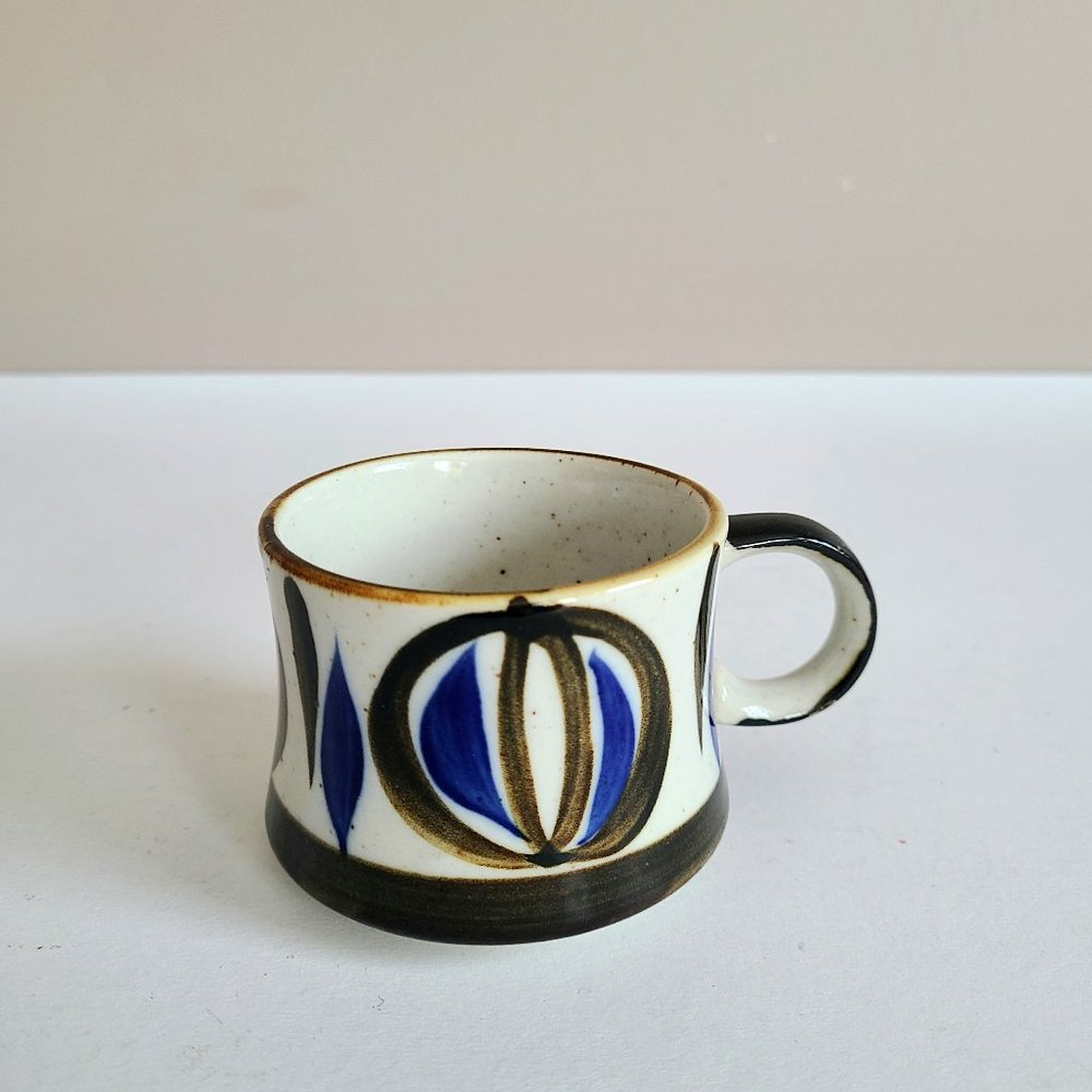 Retro espresso coffee cup. Japan.